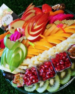 מגש "ברבורים" קוטר 30